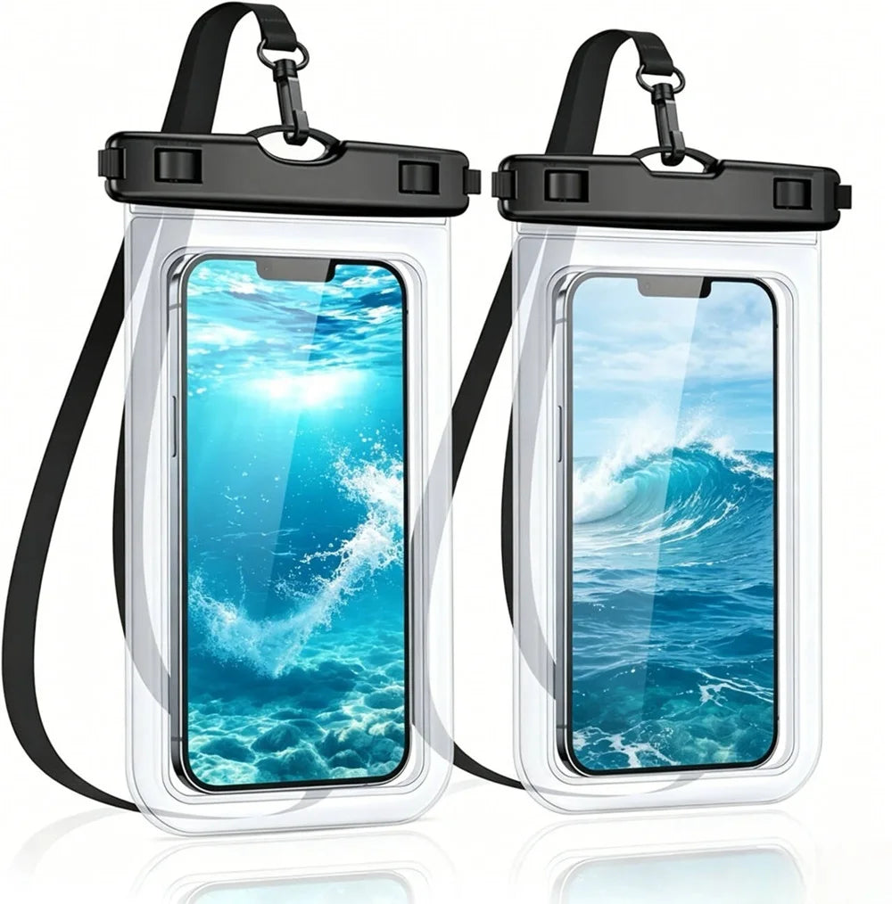 Waterproof Phone Pouch Drift Diving Swimming Bag Underwater Dry Bag Case Cover for Phone Water Sports Beach Pool Skiing