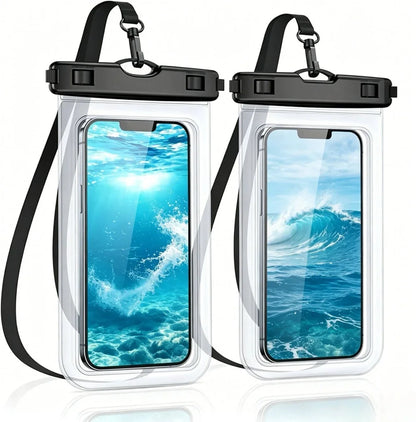 Waterproof Phone Pouch Drift Diving Swimming Bag Underwater Dry Bag Case Cover for Phone Water Sports Beach Pool Skiing